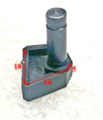 Блокирующий штифт для УШМ-115/800(18),125/900(17) Ресанта с AND026