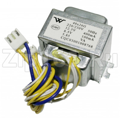 Трансформатор кондиционера 48x26G 220/230V 50Hz 12.5v-400mA 8.5V-100mA 5.85-VA