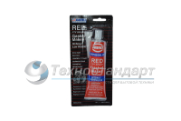 Герметик силиконовый 85гр ABRO, красный